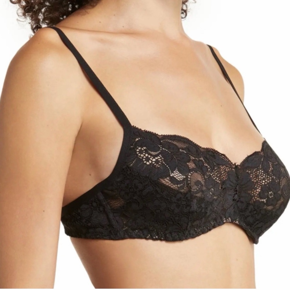 NWT Revolve We Are HAH “Hook Up” Bra in Noir (Black), 30-38D - Picture 3 of 8